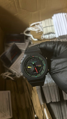 Casio G-SHOCK Bluetooth Tough Solar Analog-Digital 200m Quartz Black Resin 45mm