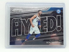 Ben Simmons 2018-19 Prizm NBA Basketball - Get Hyped! Philadelphia 76ers Sixers
