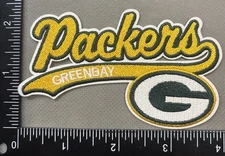 GREEN BAY PACKERS IRON ON EMBROIDERED PATCH