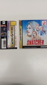 Konami Snatcher Segasaturn Software KqK02