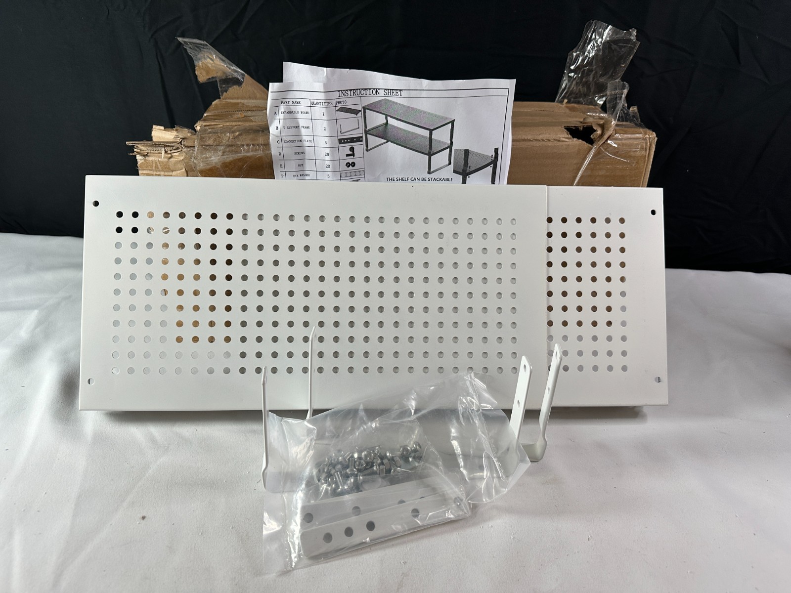 Wobmmi White Expandable Spice Rack Cabinet Shelf Organizer for Kitchen Storage-image