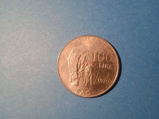 100 LIRE FAO del 1979 Nutrire il Mondo Repubblica italiana