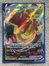 Pokemon TCG Evolving Skies DRACOZOLT VMAX 59/203 Holo Rare