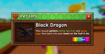 Black Dragon | Grow a Garden 2