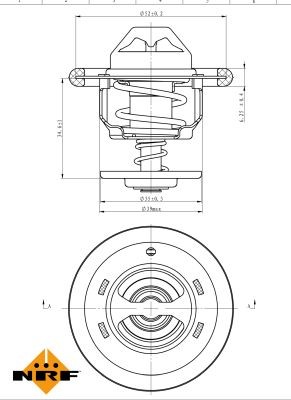 2x ✅Fits NRF 725206 THERMOSTAT   ⭐UK Seller⭐