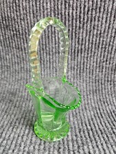 6" Duncan Miller Bride's Basket Depression Era Glass FREE SHIPPING