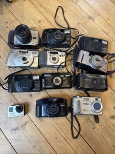 Kamera Konvolut Ersatzteilspender Analog 12 Stück DEFEKT KAPUTT