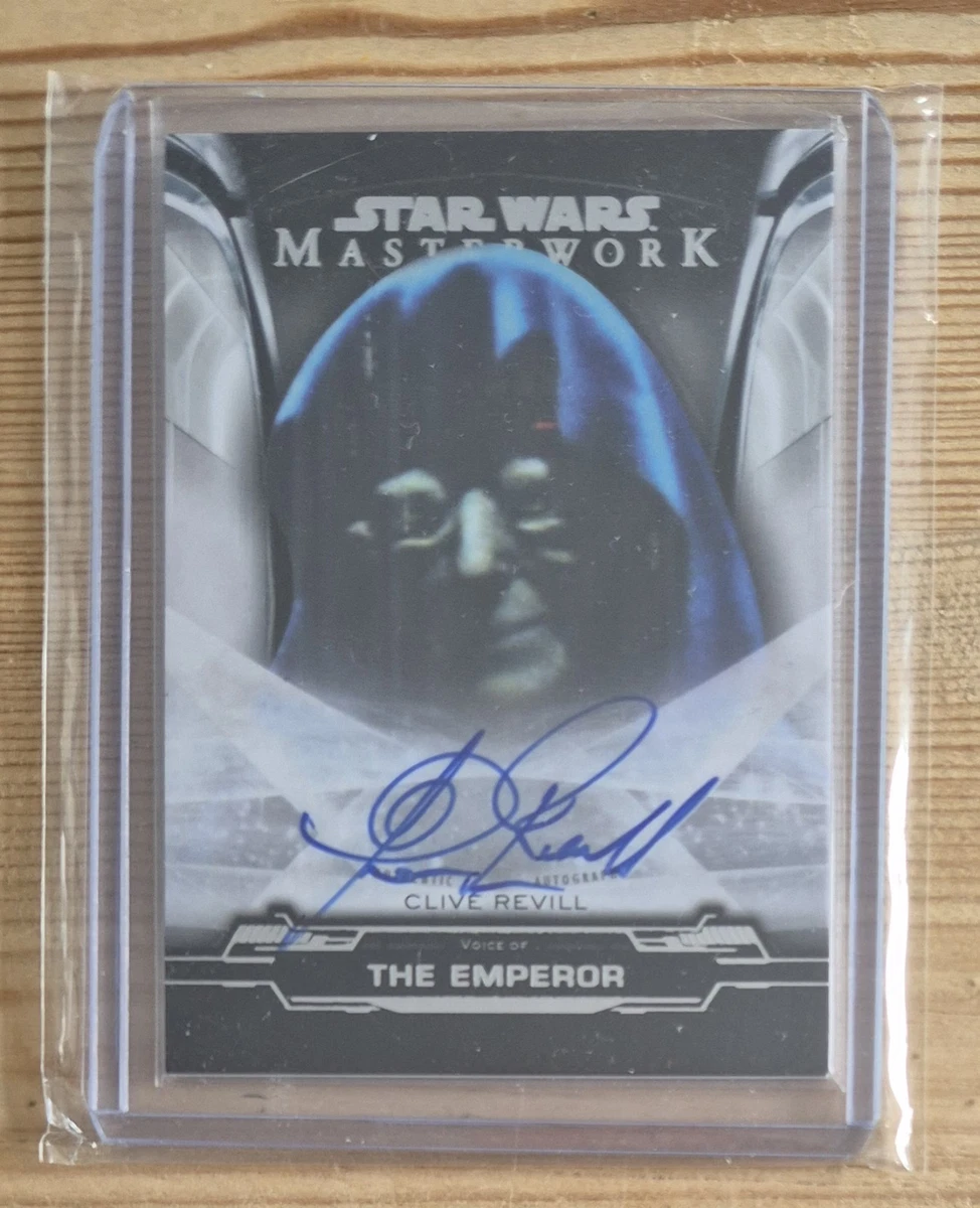 Topps Emperor Palpatine Star Wars Collectable Trading Cards for