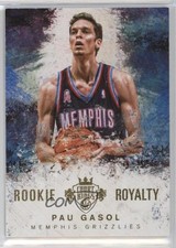 2014-15 Panini Court Kings Rookie Royalty Pau Gasol #17 HOF 0q3