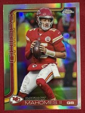 Patrick Mahomes II 2025 Topps Chrome Football Refractor #148 Kansas City Chiefs