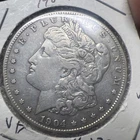 1904-S Morgan Silver Dollar $1 VF