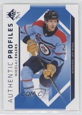 2023-24 SP Retail Authentic Profiles Blue Nikolaj Ehlers #AP-12 td8