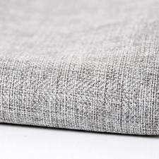 Grey Speaker Grill Cloth 50x146cm Linen Fabric Protective Dustproof Mesh