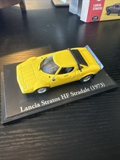 Atlas Editions Classic Sports Cars Yellow Lancia Stratos HF Stradale 1973 In Box