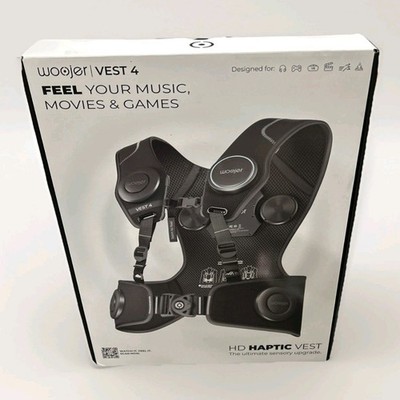 Woojer HiFi Haptic Vest 4 Compatible With PlayStation 3,4,5 Xbox