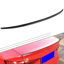 Glossy Black Car Tail Wing Rear Trunk Spoiler for AUDI A3 2014-2019