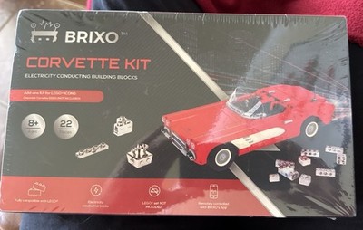 Brixo Corvette Kit Add Ons LEGO ICONS Electricity Conducting Building Blocks