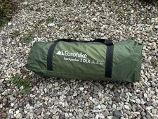 Eurohike Backpacker 2 DLX Tunnel Tent Green