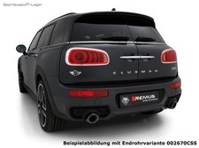 Remus Anlage - opt. Klappensteuerung Mini F54 Clubman ab 2015 2x102mm Carbon