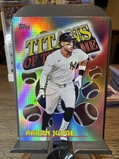 2026 Topps Series 1 Aaron Judge #TOG-3 Titans Of The Game Yankees