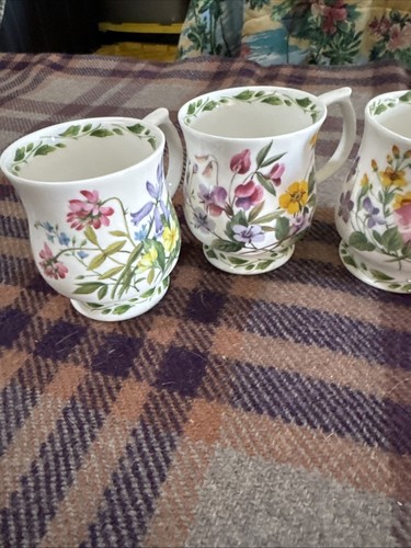 Queen's The Royal Horticultural Society The Garden Collection 4 Cups Mugs - Picture 2 of 12
