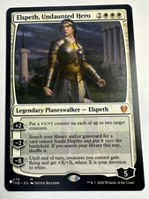 MTG Magic The Gathering Theros Beyond Death Elspeth, Undaunted Hero Mythic