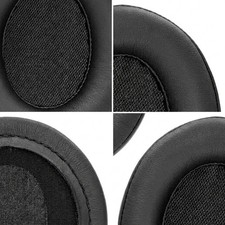 Coussins d'oreilles en cuir protéiné pour casque Srhythm NC25 NC35 10 8 2,5 cm