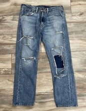 Vintage Levi  s 505 Straight Leg Jeans Size 31  Made In Mexico