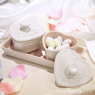 LE CREUSET Ramequin d'Amour　2個セット Le Creuset Petit Ramquen d'Amour Heat-Resistant Container Set