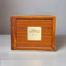 Weems & Plath teak wood and brass ships log, boating Nautical ship gift idea