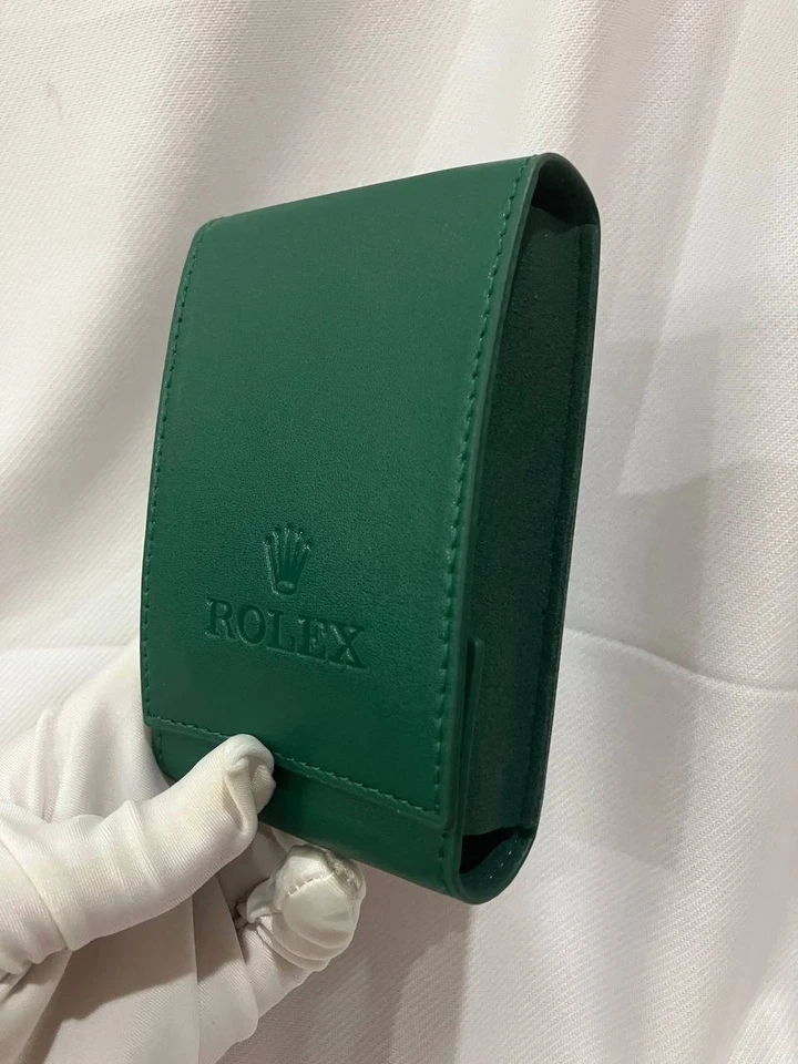 Authentic Rolex Leather Watch Travel Pouch – Service Center Premium Case – NWT - Image 4 of 4