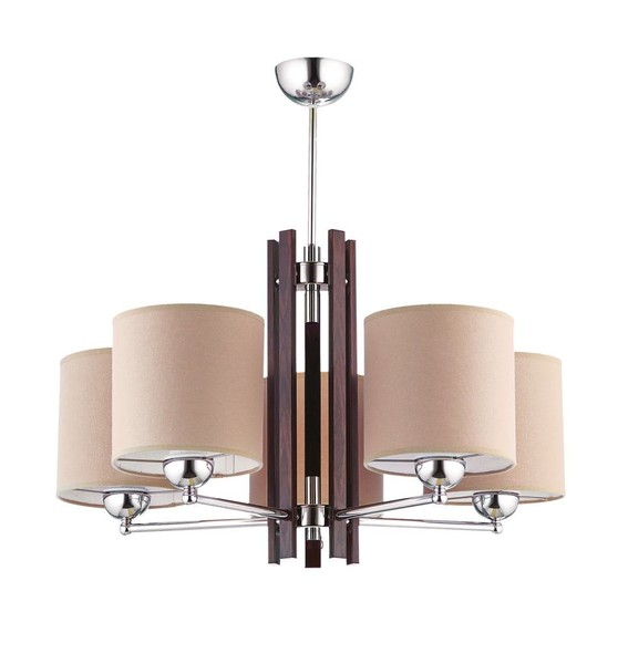 Stilvolle Deckenlampe Wohnzimmer Esszimmer Stoff Schirm Kasula Deckenleuchte-image