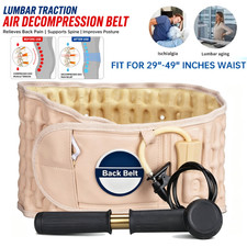 Decompression Back Brace Lumbar Belt Spinal Support Extender Belt Air Traction
