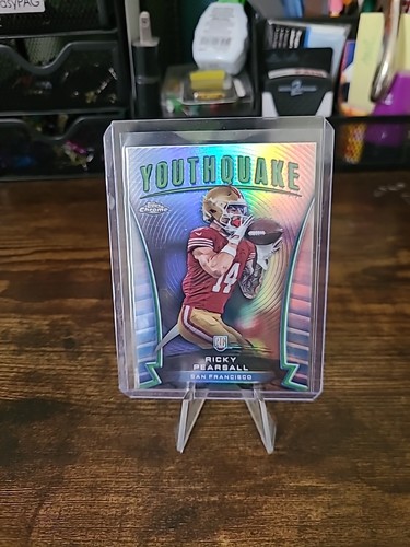 2024 Topps Chrome - Rifrattore Youthquake Ricky Pearsall #Y-19 (RC) - Foto 3 di 6