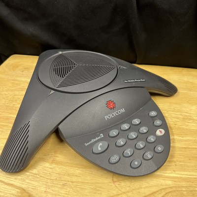 Polycom SoundStation2 2201-15100-601 2201-16020-601 Conference Speaker Phone