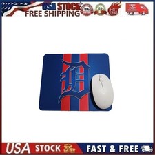 DETROIT TIGERS Logo Design Sports Mouse Pad, Non-Slip Rubber Base Mousepad
