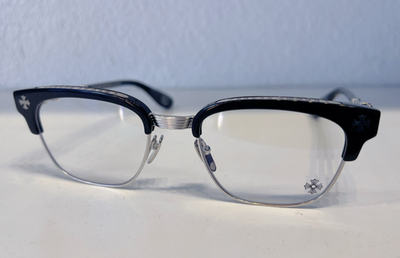 Chrome Hearts Bonennoisseur II Silver Frame Brand New w/ Original