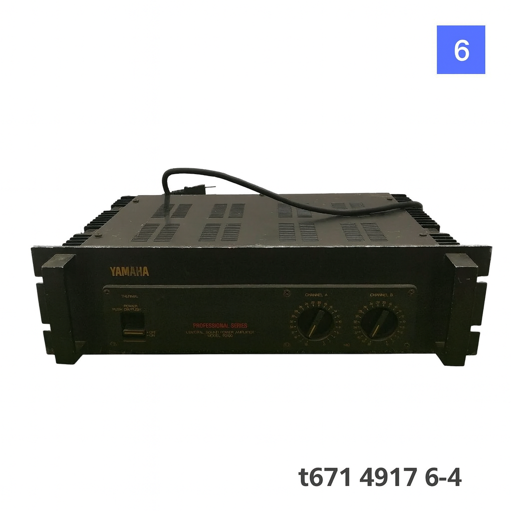 ヤマハSOUND POWER AMPLIFIER MODEL P2100 Used Yamaha P2100 Power Amplifier