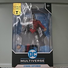 2025 McFarlane DC Multiverse - Cyborg Superman  Revenge Green Lanterns  - Gold