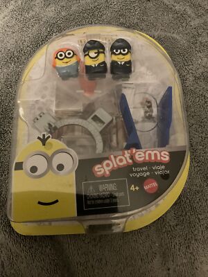 Minions The Rise of Gru Splat 'Ems Travel Figure New Age 4+