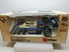 1-14 Burago F1 Tyrrell P34-2 blu-white (obsoleto) scatolo rovinato