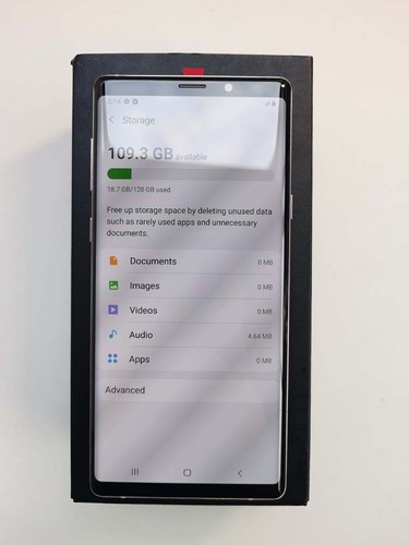 Samsung Galaxy Note 9 SM-N960U Android 128GB Unlocked (GSM+CDMA) Great Condition - Zdjęcie 13 z 15