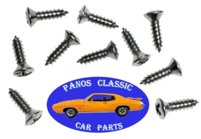 GM Dash Interior Console Door Panel Phillips Head Tap Screw #6 x 1/2'' 10pcs 138
