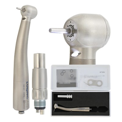 Titanium High Speed Handpiece Dental Fiber Optic Turbine S MAX NSK Phatelus LED