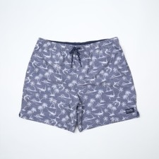 Salt Life Marlin Terrain Board Trunks Blue Size XXL 3493