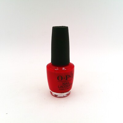 New OPI Nail Polish Lacquer The Thrill Of Brazil NL A16 Red Shade 0.5 fl oz