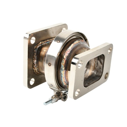 T3 To T4 Turbo Inlet V Band Stainless Steel Rotation Conversion Adapter Flange - Picture 2 of 9