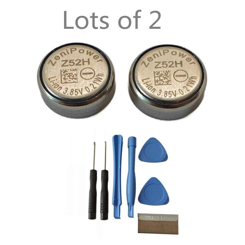 2PCS ZeniPower 1240 Z52H 3.85V Battery for Sony LinkBuds S 2PCS ZeniPower 1240 Z52H 3.85V Battery for Sony LinkBuds S