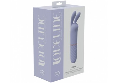 Loveline Dona Ultimately Powerful Silicone Mini Rabbit Vibrator Lavender,  New | eBay