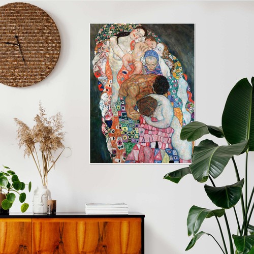 Poster Das Leben (Detail) - Gustav Klimt - Bild 4 von 7